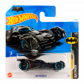 Машинка Базова Hot Wheels Batmobile Batman v Superman Batman 1:64 HTB21 Black - Retromagaz