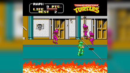 Збірник Ігор RMC Famicom Dendy 7 in 1 Chip Dale 2, TMNT 1, Guerrilla War, Jewelry, Adventure Island, Gyruss, 634 Sword M-022 90х TV Game Англійська Версія Тільки Картридж Б/У - Retromagaz, image 2
