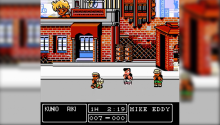 Збірник Ігор RMC Famicom Dendy 4 in 1 JY-004 Kunio-kun Nekketsu Goal 3, Basket Dunk Heroes, Ricer City Ransom (Hero Story), Kin Medal 90х TV Game Англійська Версія Тільки Картридж Б/У - Retromagaz, image 3