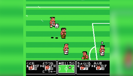 Сборник Игр RMC Famicom Dendy 4 in 1 JY-072 Kunio-kun Super Dodge Ball, Hockey Club, Nekketsu Fighting Legend, Goal 3 90х TV Game Японская Версия Только Картридж Б/У - Retromagaz, image 7