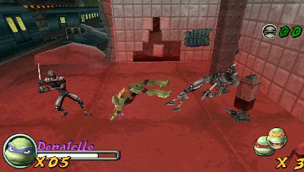 Игра Sony PlayStation Portable TMNT Английская Версия Б/У - Retromagaz, image 1