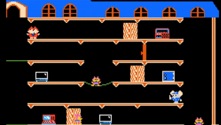Гра RMC Famicom Dendy Mappy 90х TV Game Англійська Версія Тільки Картридж Б/У - Retromagaz, image 3