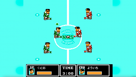 Гра Nintendo Famicom Dendy Ike Ike! Nekketsu Hockey-bu: Subete Koronde Dairanto Японська Версія Б/У - Retromagaz, image 2