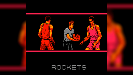 Гра RMC Famicom Dendy Tecmo NBA Basketball 90х Англійська Версія Тільки Картридж Б/У - Retromagaz, image 1