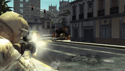 Гра Sony PlayStation 2 Tom Clancy’s Ghost Recon Advanced Warfighter Europe Англійська Версія Б/У - Retromagaz, image 1