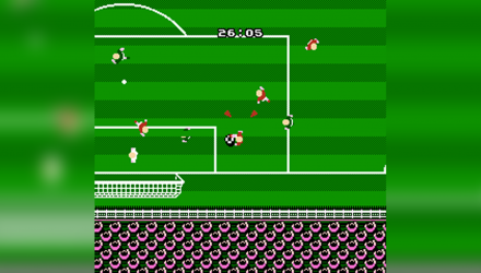 Збірник Ігор RMC Famicom Dendy 4 in 1 Tecmo Soccer, Double Drible, Side Pocket, Gekitotsu Yonku Battle SB-418 90х TV Game Англійська Версія Тільки Картридж Б/У - Retromagaz, image 1