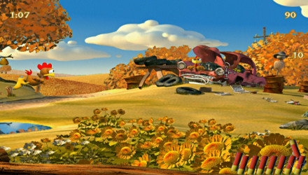 Гра Sony PlayStation 2 Crazy Chicken X (Moorhuhn) Europe Англійська Версія Б/У - Retromagaz, image 2