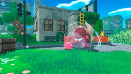 Гра Nintendo Switch 2 Kirby and the Forgotten Land + Star-Crossed World Англійська Версія Б/У - Retromagaz, image 4