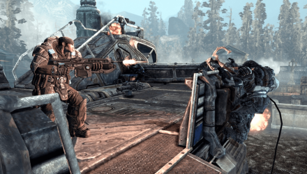 Игра Microsoft Xbox 360 Gears of War 2 SteelBook Edition Русские Субтитры DVD 2шт Б/У - Retromagaz, image 1