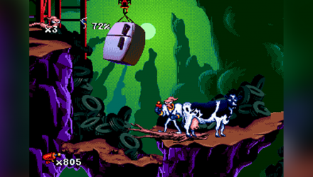 Гра RMC Mega Drive Earthworm Jim Англійська Версія Тільки Картридж Новий - Retromagaz, image 2