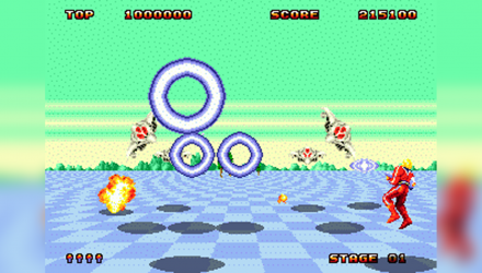 Гра Sega Mega Drive Space Harrier II Europe Англійська Версія Тільки Картридж Б/У - Retromagaz, image 1