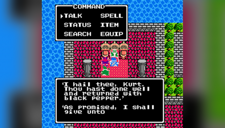 Игра Nintendo Famicom Dendy Dragon Quest III Японская Версия Б/У - Retromagaz, image 3