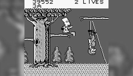 Гра Nintendo Game Boy Bart Simpson's Escape from Camp Deadly Англійська Версія Тільки Картридж Б/У - Retromagaz, image 5