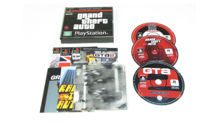 Игра Sony PlayStation 1 Grand Theft Auto 1 + 2 + London Collector's Edition Europe Английская Версия CD 3шт Б/У - Retromagaz, image 3
