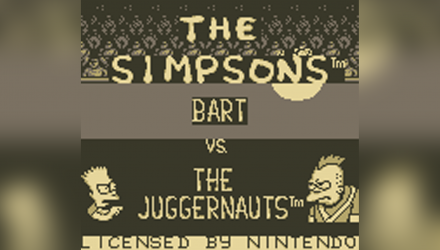 Гра Nintendo Game Boy The Simpsons: Bart vs. The Juggernauts Англійська Версія Тільки Картридж Б/У - Retromagaz, image 1