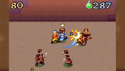 Игра Nintendo Game Boy Advance Avatar: The Legend of Aang The Burning Earth Английская Версия Только Картридж Б/У - Retromagaz, image 4