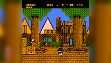 Збірник Ігор RMC Famicom Dendy 4 in 1 CK-011 Donald Land, Saint Seiya: Ougon Densetsu, Chip Dale 1, Sentai Jetman 90х TV Game Англійська Версія Тільки Картридж Б/У - Retromagaz, image 1