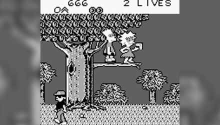 Гра Nintendo Game Boy Bart Simpson's Escape from Camp Deadly Англійська Версія Тільки Картридж Б/У - Retromagaz, image 1