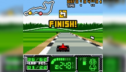 Игра Nintendo Game Boy Color F-1 World Grand Prix II Английская Версия Только Картридж Б/У - Retromagaz, image 6