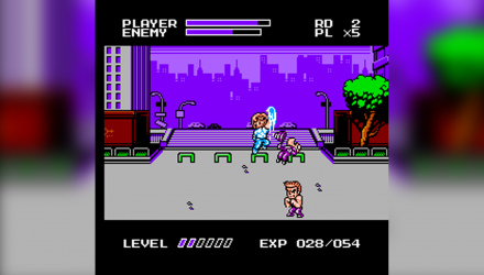 Збірник Ігор RMC Famicom Dendy 4 in 1 K4040 Mighty Final Fight, Double Dragon 2 3, Target Renegade 90х TV Game Англійська Версія Тільки Картридж Б/У - Retromagaz, image 1