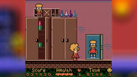 Гра Nintendo Game Boy Color The Simpsons: Night of the Living Treehouse of Horror Англійська Версія Б/У - Retromagaz, image 5