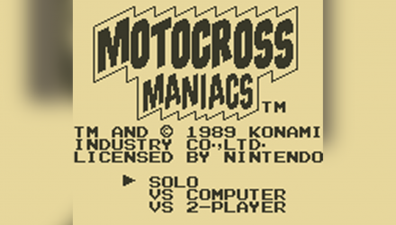 Игра Nintendo Game Boy Motocross Maniacs Английская Версия Только Картридж Б/У - Retromagaz, image 1