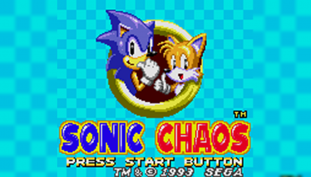 Гра Sega Game Gear Sonic Chaos Англійська Версія Тільки Картридж Б/У - Retromagaz, image 1
