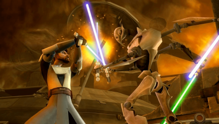 Игра Nintendo Wii Star Wars: The Clone Wars – Lightsaber Duels Europe Английская Версия Б/У - Retromagaz, image 1