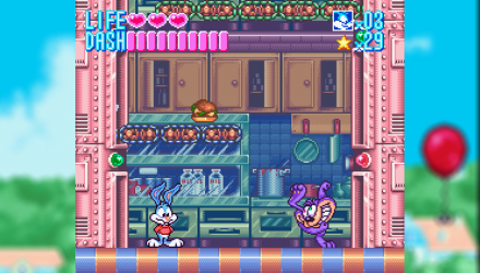 Игра Nintendo SNES Tiny Toon Adventures: Buster Busts Loose! Europe Английская Версия Только Картридж Б/У - Retromagaz, image 3