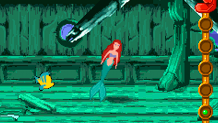 Гра RMC Game Boy Advance Disney's The Little Mermaid: Magic in Two Kingdoms Англійська Версія Тільки Картридж Б/У - Retromagaz, image 6