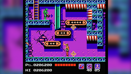 Збірник Ігор RMC Famicom Dendy 7 in 1 Mighty Final Fight, TMNT 4, Ninja Cat, Adventure Island, Gyruss, Flipull, Quarth M-026 90х TV Game Англійська Версія Тільки Картридж Б/У - Retromagaz, image 2