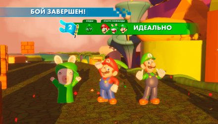 Гра Nintendo Switch Mario + Rabbids Kingdom Battle Російські Субтитри Б/У - Retromagaz, image 2
