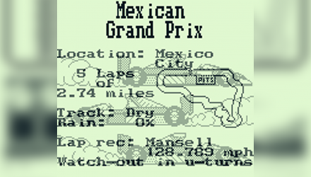 Гра Nintendo Game Boy Nigel Mansell's World Championship Racing Англійська Версія Тільки Картридж Б/У - Retromagaz, image 5