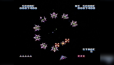 Збірник Ігор RMC Famicom Dendy 7 in 1 Chip Dale 2, TMNT 1, Guerrilla War, Jewelry, Adventure Island, Gyruss, 634 Sword M-022 90х TV Game Англійська Версія Тільки Картридж Б/У - Retromagaz, image 6