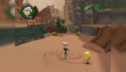 Игра Sony PlayStation 2 SpongeBob and Friends: Battle for Volcano Island Europe Английская Версия Б/У - Retromagaz, image 5
