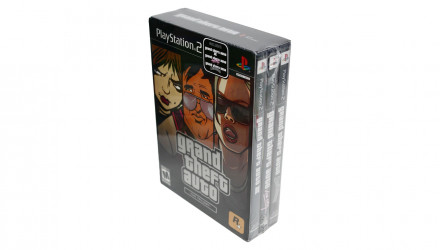 Гра Sony PlayStation 2 Grand Theft Auto III + Vice City + San Andreas Trilogy USA Англійська Версія DVD 3шт Новий - Retromagaz, image 2