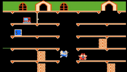 Гра RMC Famicom Dendy Mappy 90х TV Game Англійська Версія Тільки Картридж Б/У - Retromagaz, image 4