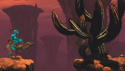 Гра Sony PlayStation 1 Oddworld: Abe's Oddysee Europe Англійська Версія Б/У - Retromagaz, image 1