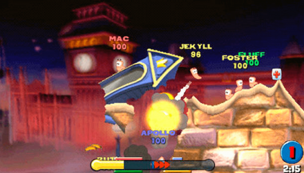 Игра Sony PlayStation Portable Worms Open Warfare Английская Версия Б/У - Retromagaz, image 2