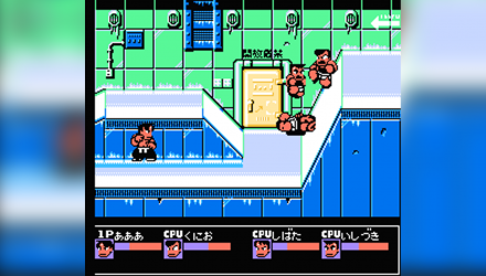Сборник Игр RMC Famicom Dendy 4 in 1 JY-072 Kunio-kun Super Dodge Ball, Hockey Club, Nekketsu Fighting Legend, Goal 3 90х TV Game Японская Версия Только Картридж Б/У - Retromagaz, image 6