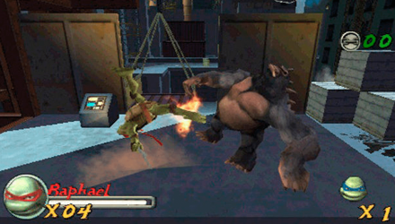 Игра Sony PlayStation Portable TMNT Английская Версия Б/У - Retromagaz, image 6