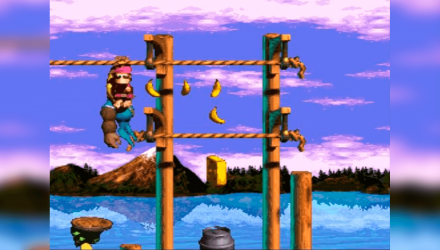 Гра Nintendo SNES Donkey Kong Country 3: Dixie Kong's Double Trouble! Japan Японська Версія Тільки Картридж Б/У - Retromagaz, image 1