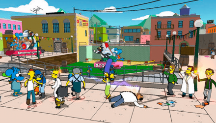 Игра Microsoft Xbox 360 The Simpsons Game Английская Версия Б/У - Retromagaz, image 2