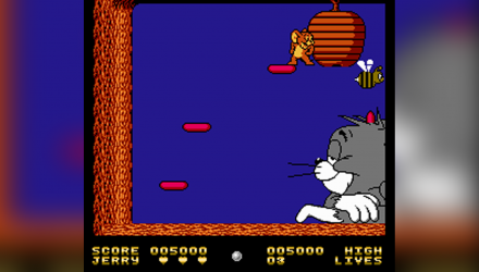 Збірник Ігор RMC Famicom Dendy 4 in 1 Tom & Jerry, Silk Worm, Goal 3, Tiny Toon 90х Англійська Версія Тільки Картридж Б/У - Retromagaz, image 1