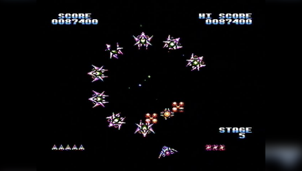Збірник Ігор RMC Famicom Dendy 7 in 1 Mighty Final Fight, TMNT 4, Ninja Cat, Adventure Island, Gyruss, Flipull, Quarth M-026 90х TV Game Англійська Версія Тільки Картридж Б/У - Retromagaz, image 5