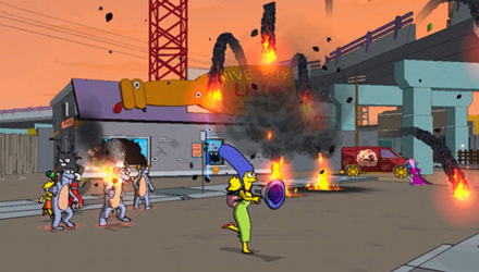 Игра Sony PlayStation 3 The Simpsons Game Английская Версия Б/У - Retromagaz, image 6