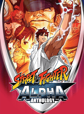 Игра Sony PlayStation 2 Street Fighter Alpha Anthology Europe Английская Версия Б/У