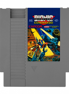 Гра Nintendo NES Bionic Commando USA Англійська Версія Тільки Картридж Б/У