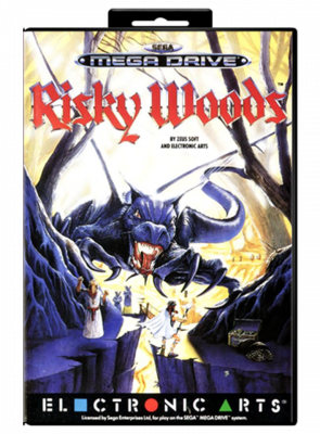 Гра Sega Mega Drive Risky Woods Europe Англійська Версія Без Мануалу Б/У