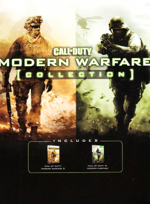 Игра Sony PlayStation 3 Call of Duty Modern Warfare Collections 2CD MW + MW2 Английская Версия Б/У